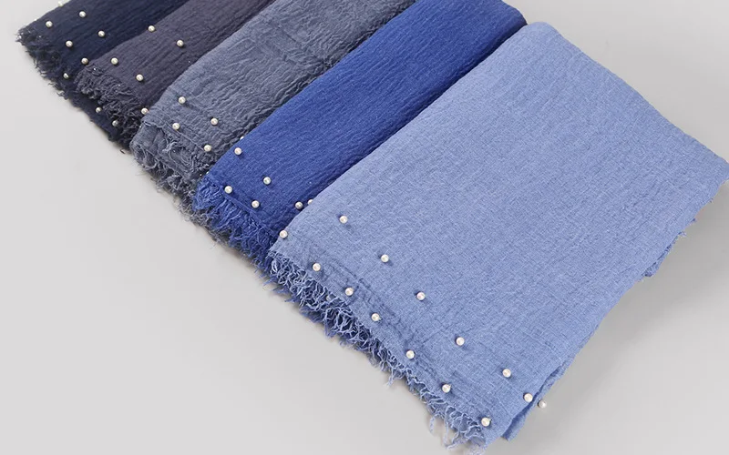 Мусульманский женский простой хиджаб накидка на голову женские хлопковые