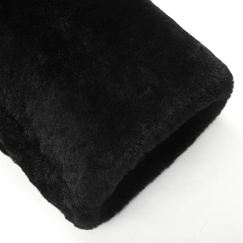 

Fur Men Lamb New Real and Sheep Leather Maxi Mens Shearling Jacket Black Men's Winter Woolen Coat Plus size 5XL
