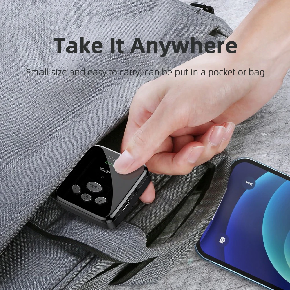 Bluetooth передатчик Essager приемник с разъемом 3 5 мм 0 Aux аудио беспроводной адаптер для