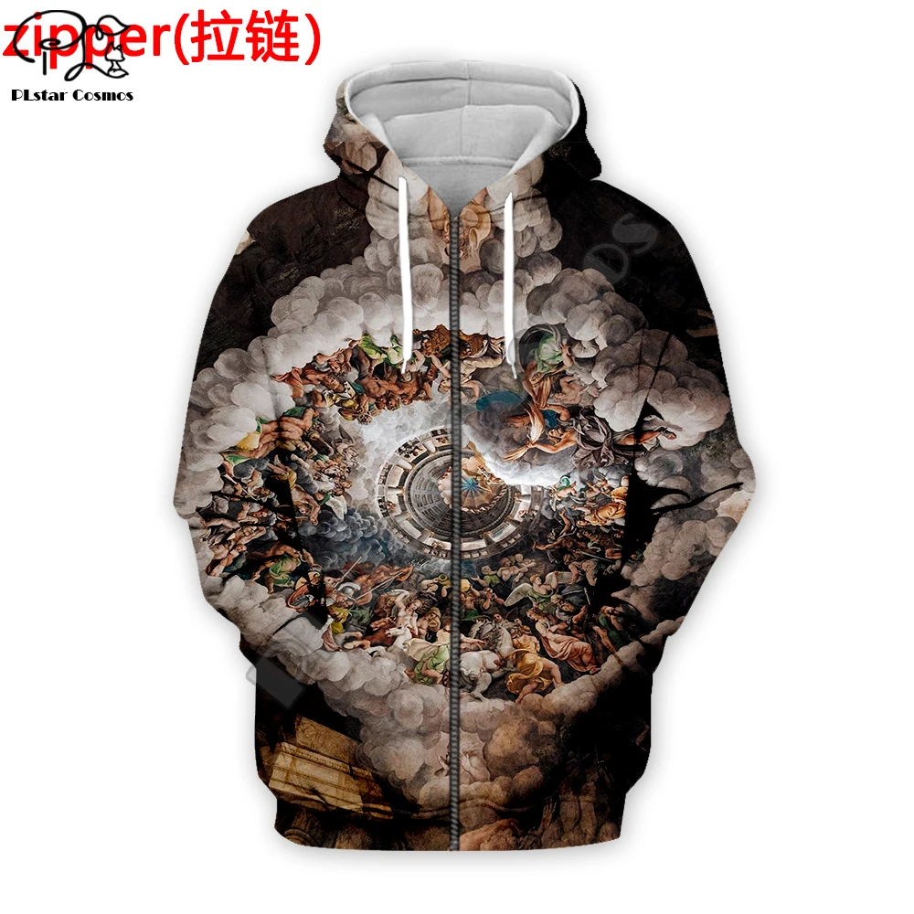 

PLstar Cosmos Montage Christian Catholic God Jesus Retro Pullover NewFashion Tracksuit 3DPrint Men/Women Casual Funny Hoodies 22