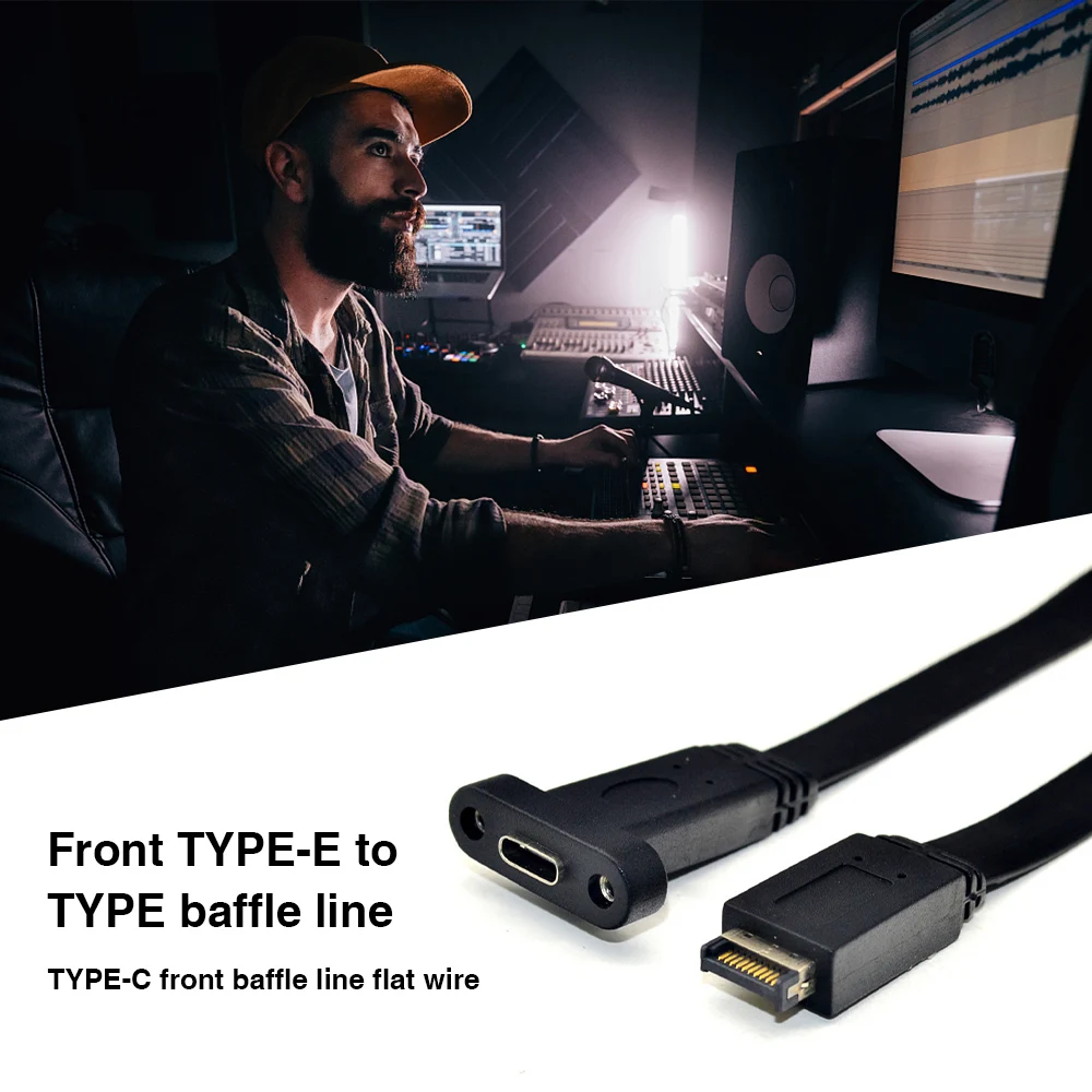 USB 3 1 спереди Панель заголовок Тип E штекерным C Female расширения материнской платы
