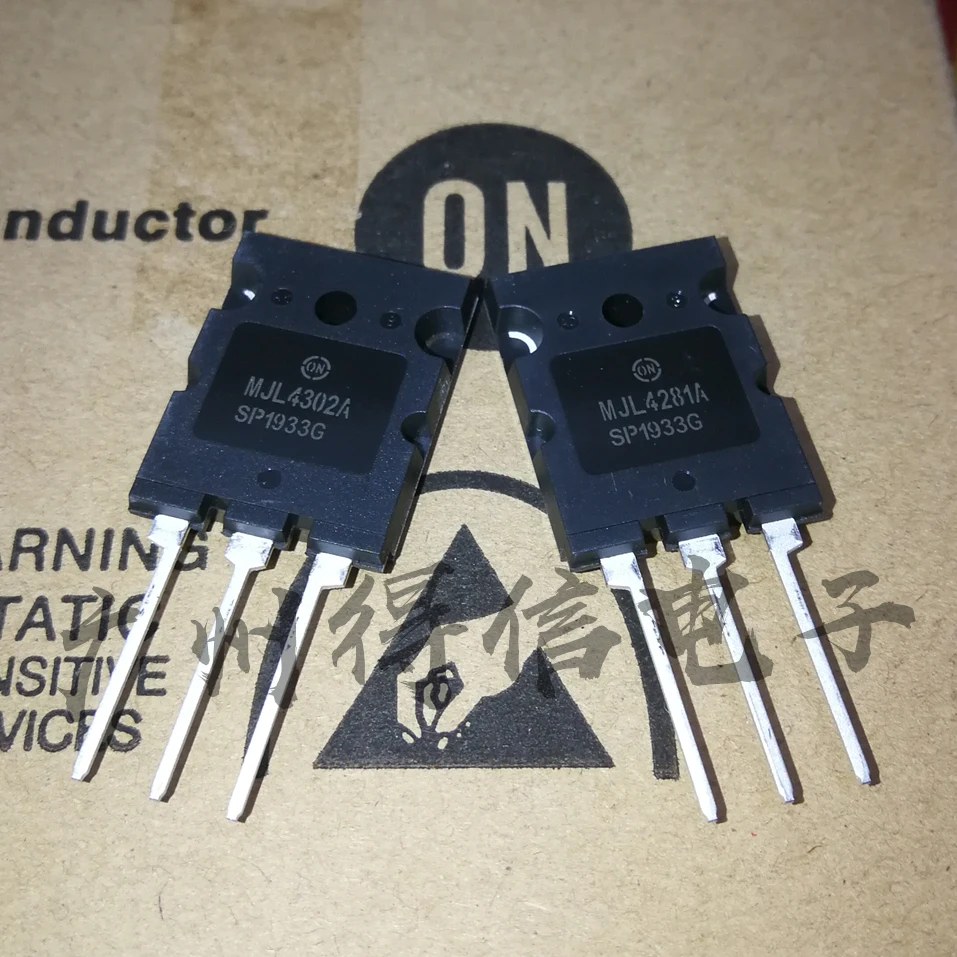 Оригинальная новая Оригинальная 1 пара (2 шт.) MJL4302A MJL4302AG + MJL4281A MJL4281AG фотолампа 15 а 350 в 230 Вт NPN + фото