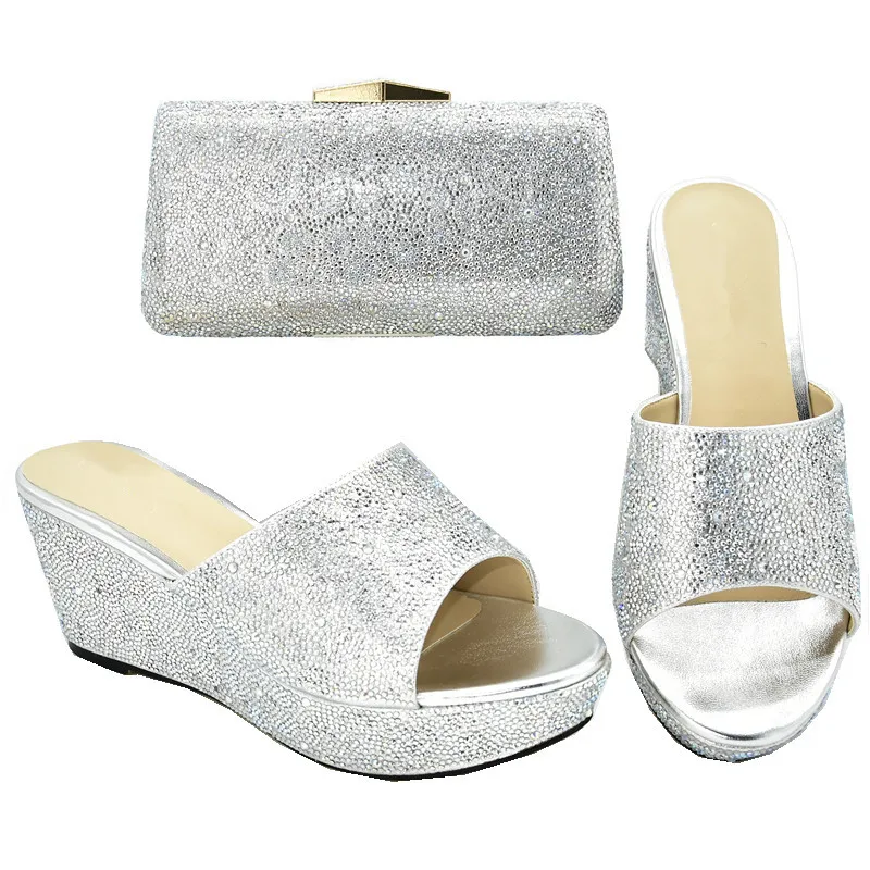 Итальянские женские свадебные туфли высокого качества в африканском стиле