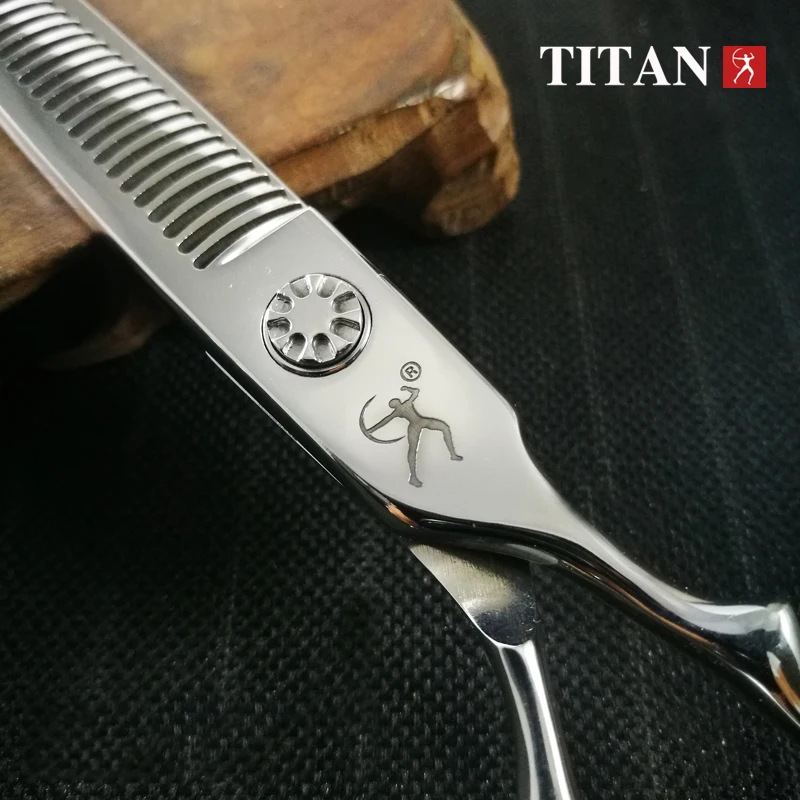 Профессиональные Парикмахерские ножницы Titan VG10 стальные для стрижки и филировки