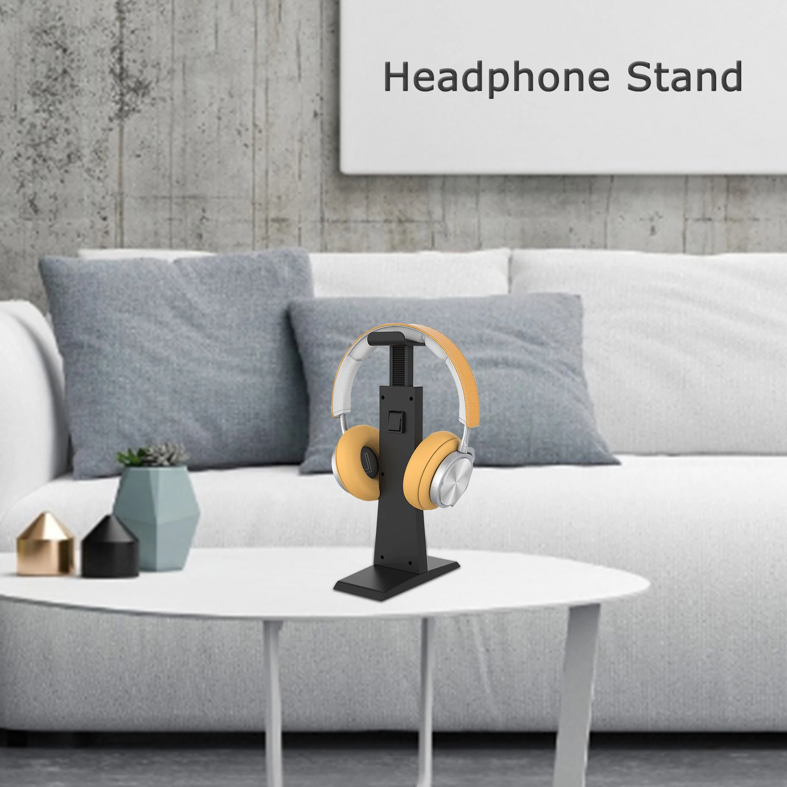 

Headphone Stand Gaming Headset Holder Hanger Desk Display Stand Bracket For AirPods Max For PS5 3D Plus Headphones