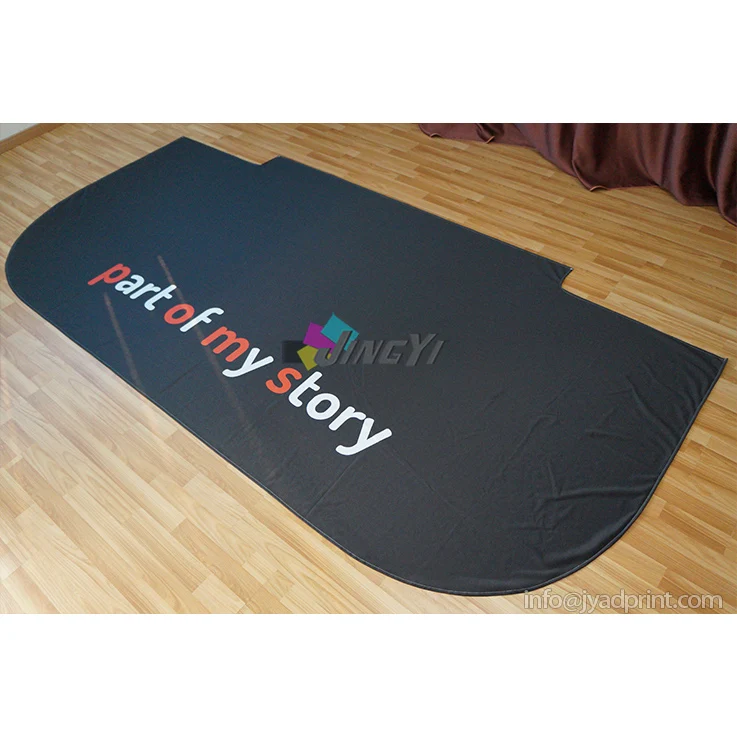 

8ft Custom Print Trade Show Table Skirts & Covers, Open Back Cover, Custom Printed cloth / Free shipping