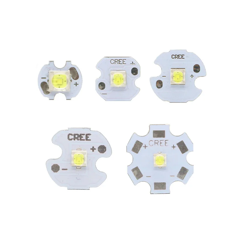 Светодиодный Белый излучатель CREE XML XM-L T6 1 шт. 1-3 Вт высокое качество 8 мм 12 14 16 20 PCB SMD