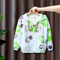 childrens sun protection clothing summer 2021 thin boys jackets breathable female baby wear light sun protection clothing