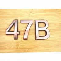 3 5cm5cm7cm10cm door plate 0123456789a z bronze abs plastic plaque number house hotel door address digits sticker plate sign