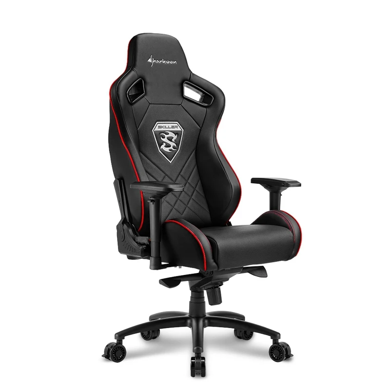 Игровое кресло Sharkoon Skiller SGS4 компьютерное до 150 кг кожа PU/PVC металл|Офисные стулья| |