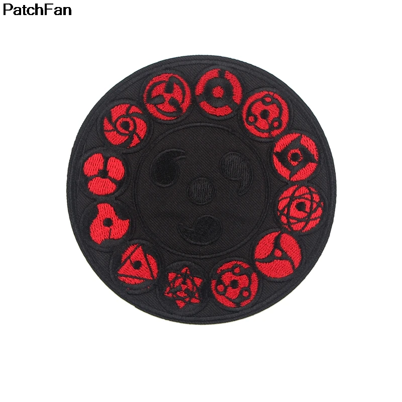 Patchfan одна деталь вышивка мультфильм аппликация нашивки наклейки ПРИШИТАЯ