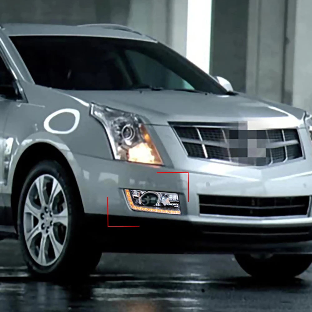 Автомобильная проблесковая 2 шт. для Cadillac SPX 2012 2013 2014 2015 2016 Светодиодный дневной