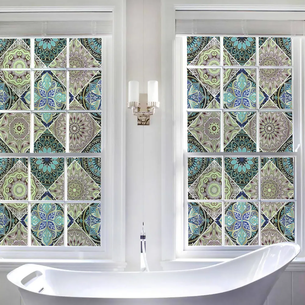 200 см дикор Европейская ретро стеклянная пленка в оконных пленках домашний декор