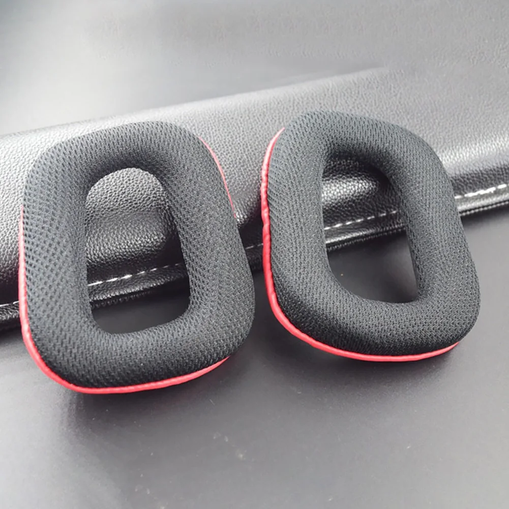 1 пара сменная крышка губка маленькая сетка ткань мягкие амбушюры удобные