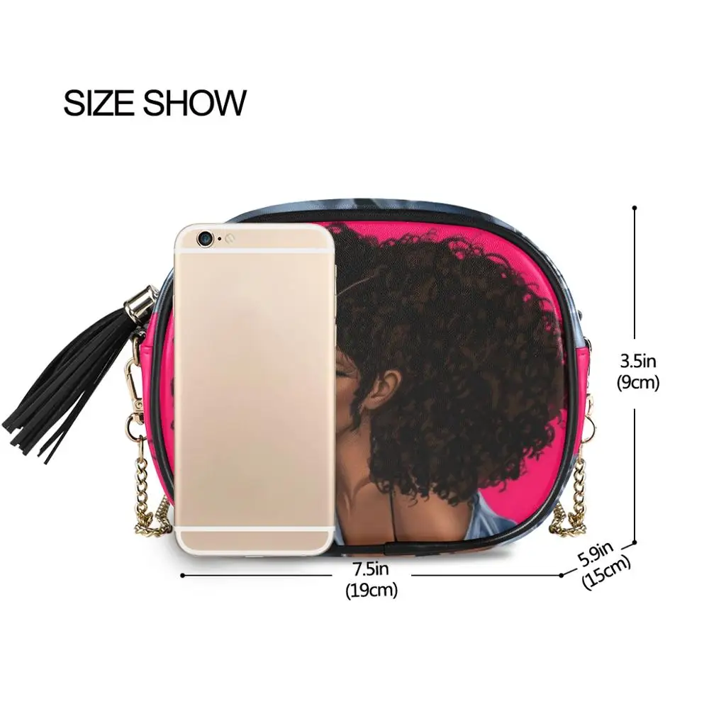 Сумки с цепочкой женская сумка через плечо черная из искусственной кожи высокого