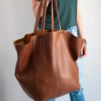 casual over large tote bags for women shoulder bag simple big women handbags luxury soft shopper bags composited purse 2021 new