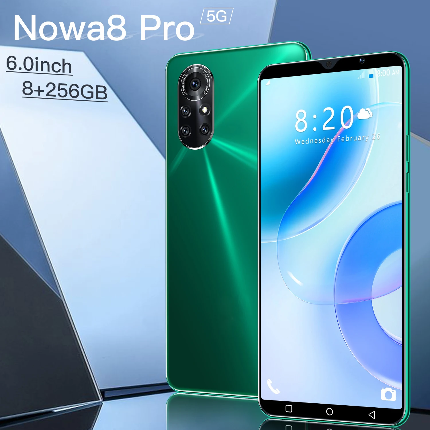 

Nowa8 Pro, 8 + 256 , 16 + 32 , 10 , 4800 , 6,0