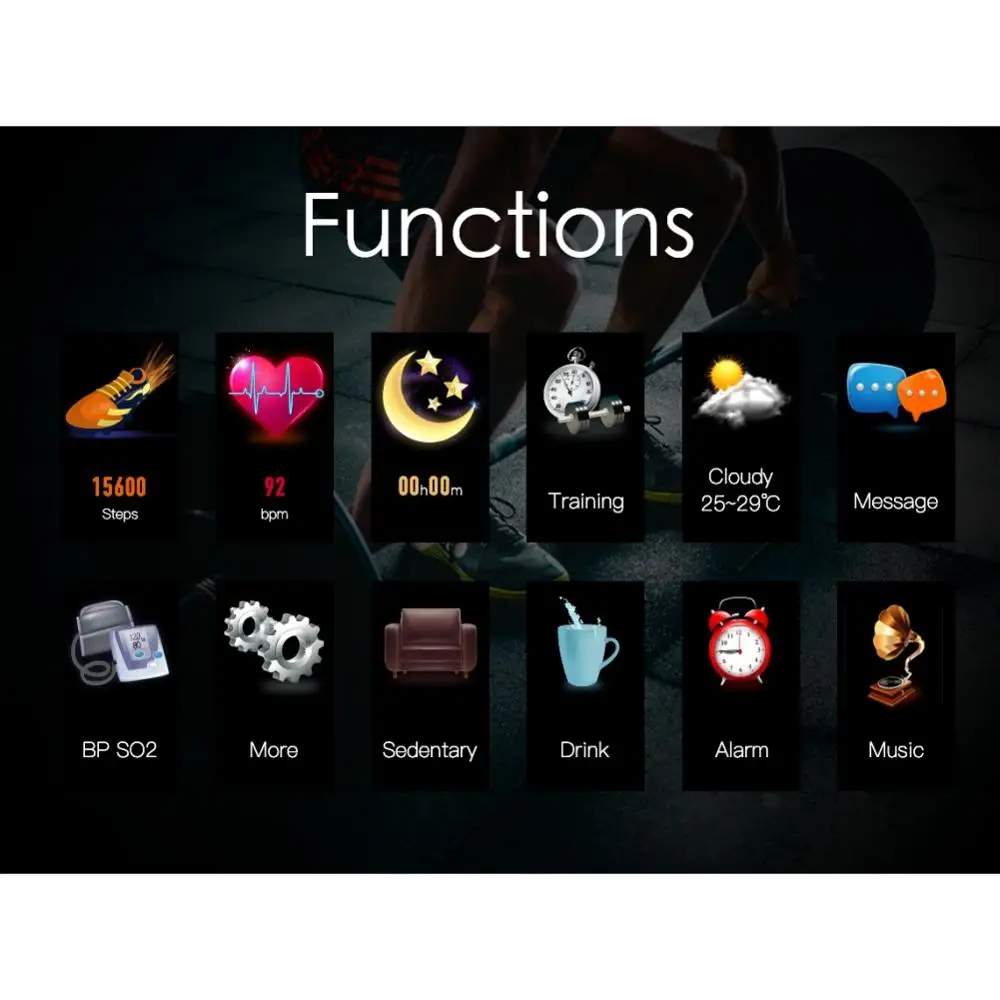 Смарт-браслет для мужчин и женщин пульсометр фитнес-трекер спортивные часы