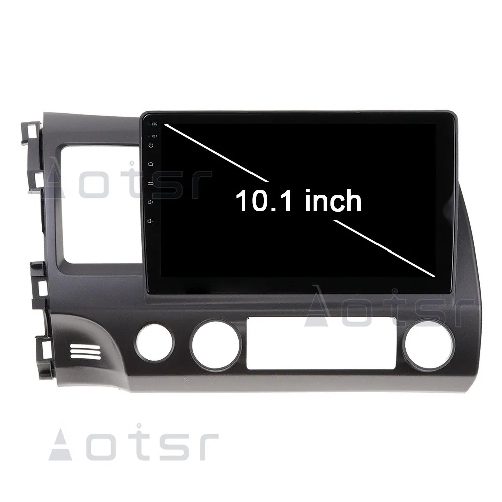 AOTSR 10 1 дюймовый новый Android 0 GPS-навигатор Автомобильный стереоплеер для Honda Civic