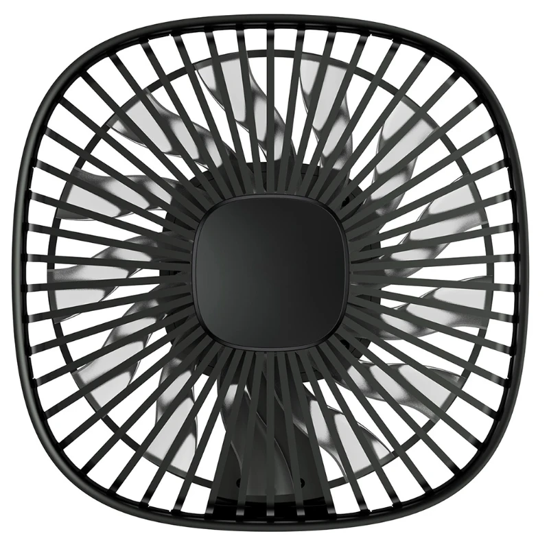 

AXYF Magnetic Rechargeable Truck Car Back Seat Headrest 2 Speed Fan Air Cooling Fan