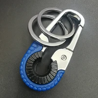 car keychain steel buckle carbine key ring for men women camping traveling zinc alloy keyfob universal key accessories