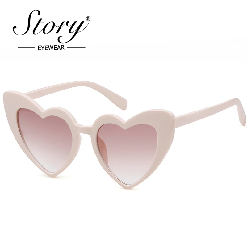 История 2018 Винтажные Солнцезащитные очки кошачий глаз для женщин Черная рамка