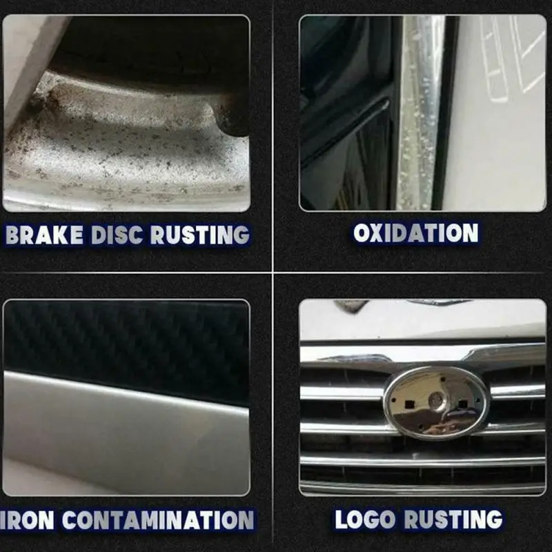 

Multi-Purpose Car Rust Remover Rust Inhibitor Vehicle Chrome Rust Remover Derusting Spray Car Maintenance Cleaning Rust Remover