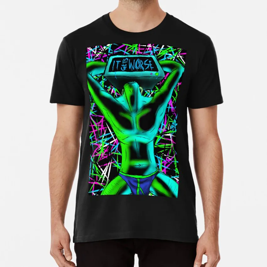 Становится все хуже футболка с машинной головкой машина становится Msi Безмолвная