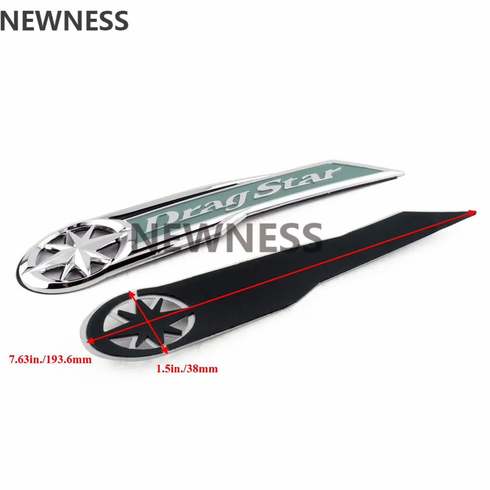 Мотоциклетная 3D эмблема на бензобак боковая наклейка стикер для Yamaha Dragstar XVS XV 400 650