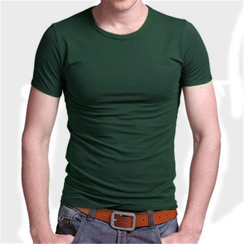 

6531-Promotions-Summer Men's Round Neck Short Sleeve T-Shirt