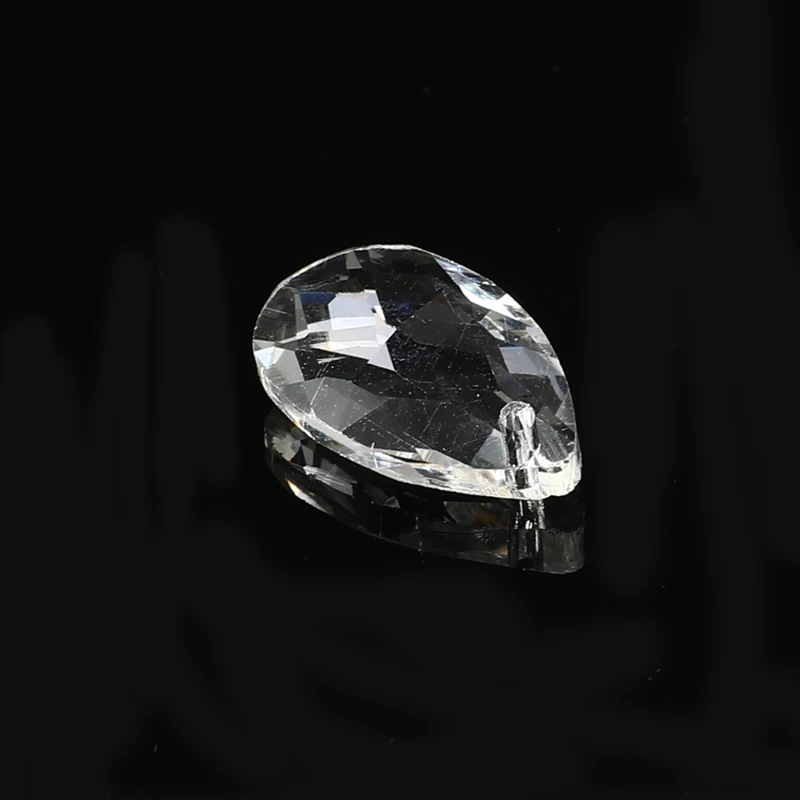 Подвесная люстра в виде капель из прозрачного стекла 10 дюймов|Люстра