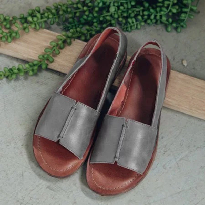 

BLXQPYT Women Flats Open Toe Casual Female Shoes Breathable Summer Sandals Shoes Woman Flat Shoe zapatos de mujer 2539