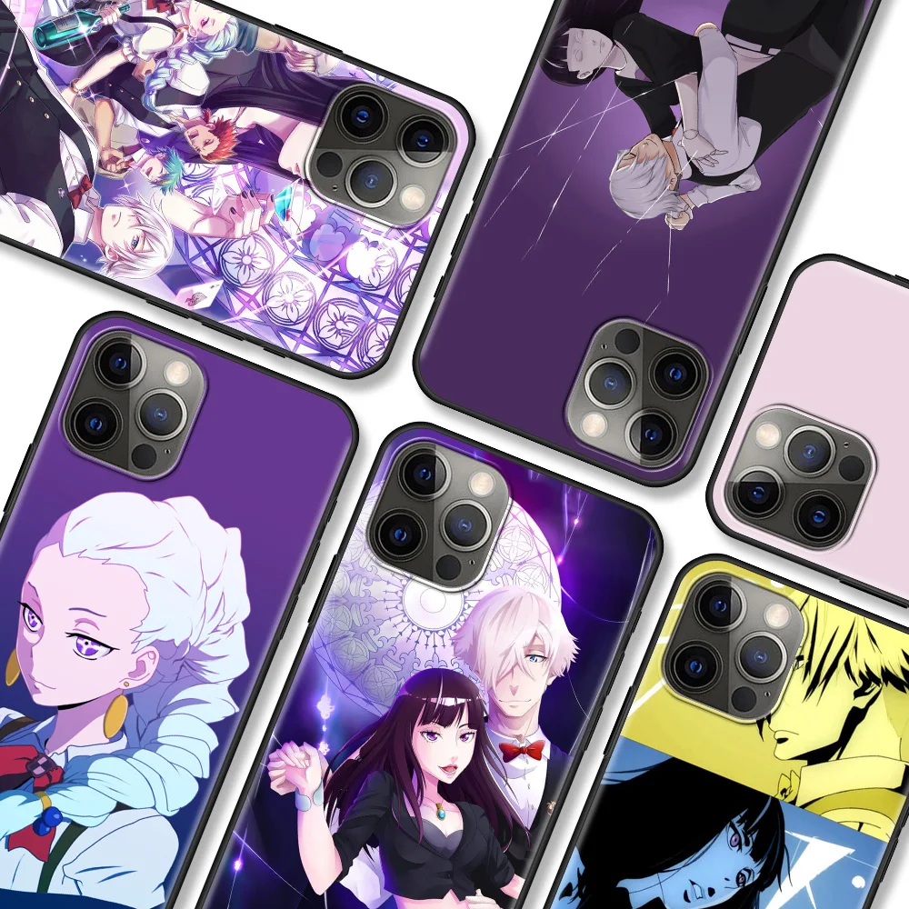 

Death Parade Phone Case for Apple iPhone 11 7 XR 12 Pro Max x 7 6 6S 8 Plus 11 Pro Max 12 Mini XS 5 5S SE Phone Bag