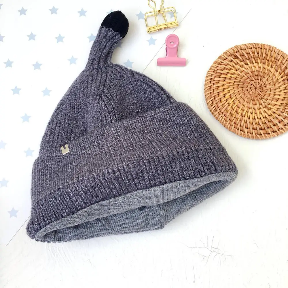 Шапка для мальчиков и девочек зимняя теплая эластичная | Аксессуары одежды