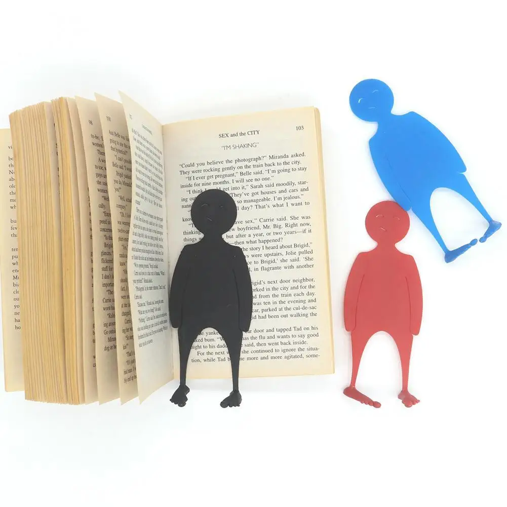 

Cute Man Shape Bookmark Labesl Tags Office Stationery School Supplies Gift Office Stationery