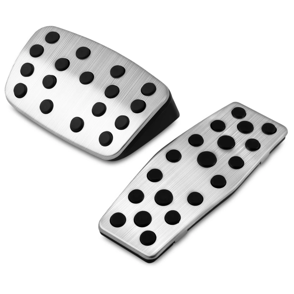 Стайлинг автомобиля металлическая педаль из нержавеющей стали автоматические