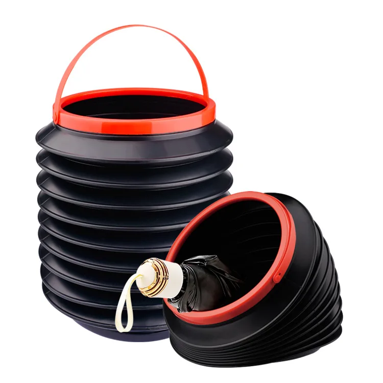 

Car Trash Bin Automobile Wash Telescopic Storage Bucket Folding Rubbish Organizer Garbage Can Universal Car Interior Accessories