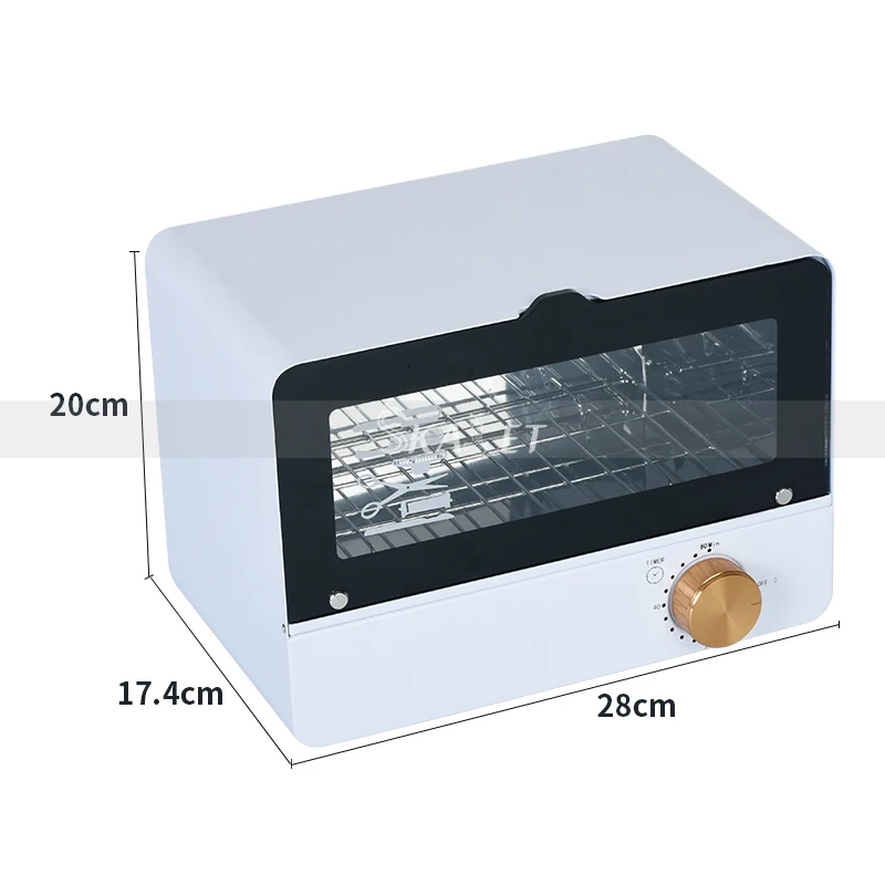 

High Quality Double Layer Ultraviolet Sterilizer Hair Nail Stainless Steel Equipment Facial Mask 8L UV Sanitizer