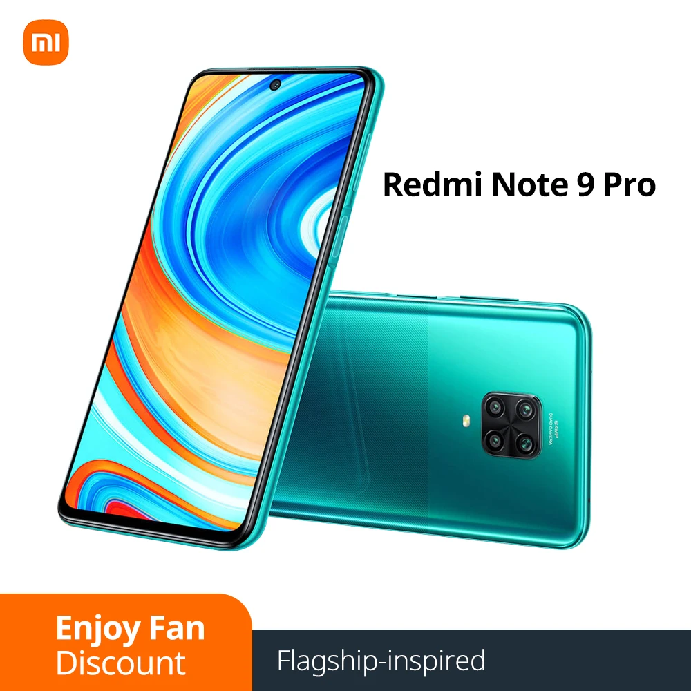 Смартфон Xiaomi Redmi Note 9 Pro 6 + 64/128 ГБ NFC Snapdragon 720G 8 ядер 67 дюйма 5020 мАч | Мобильные