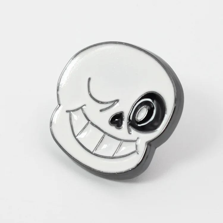 Игра Undertale брошь Frisk Toriel Sans Chara Flowey милый забавный мультфильм металлические броши модная новинка персонализированные ювелирные изделия подарок