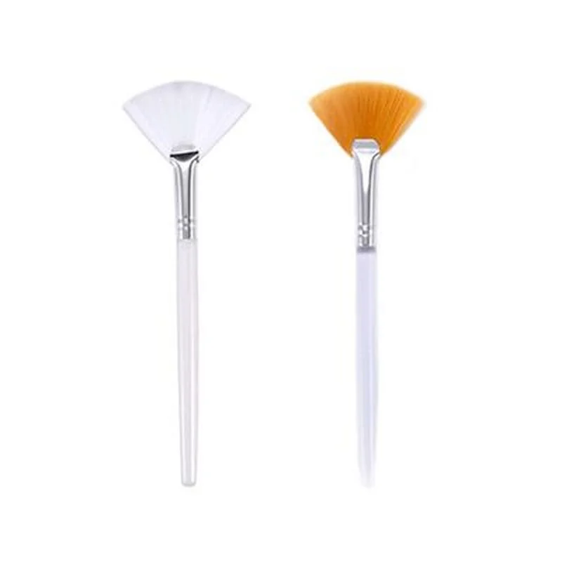 

3pcs Brushes Fan Makeup Brushes Soft Practical Facial Portable Mask Brushes Cosmetic Tools for Women Ladies Girls Mask Brush