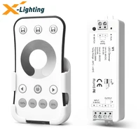 led dimmer 12v 24v pwm rf 2 4g wireless touch remote controller for single color led strip light