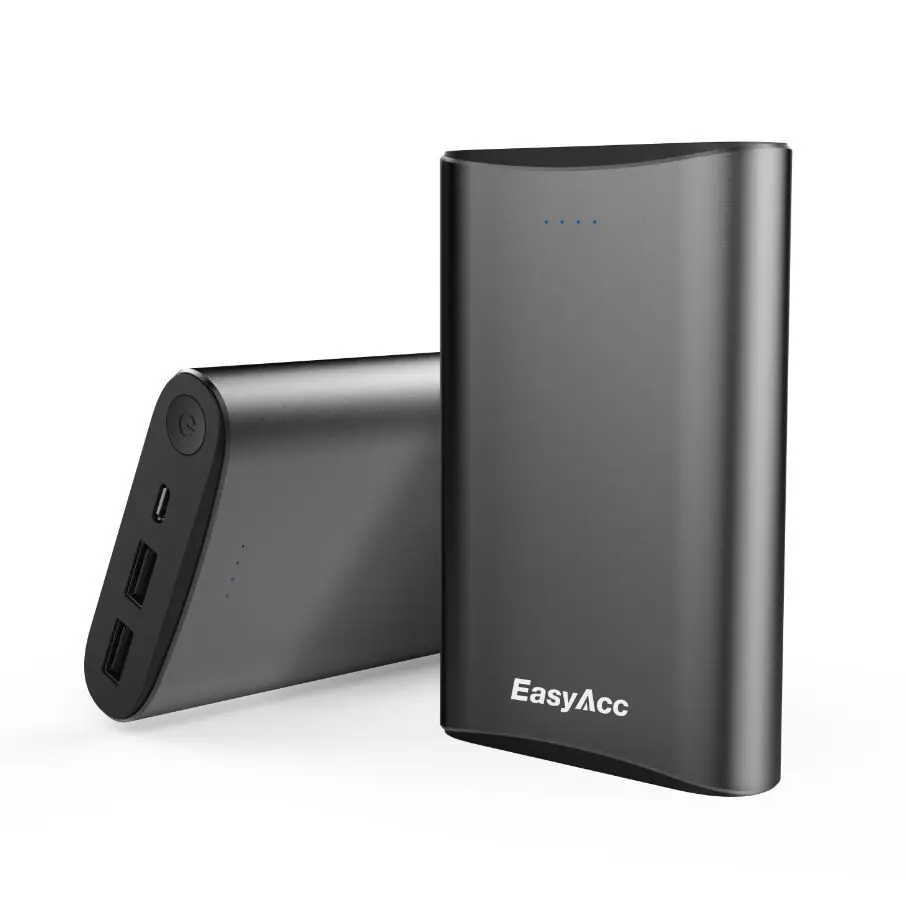 EasyAcc 15000 мАч 2 usb-порта внешний аккумулятор и универсальный мобильный телефон