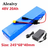 48v 20ah 18650 lithium battery pack 13s2p 800w high power battery 54 6v 20000mah electric bicycle electric scooter bms xt60