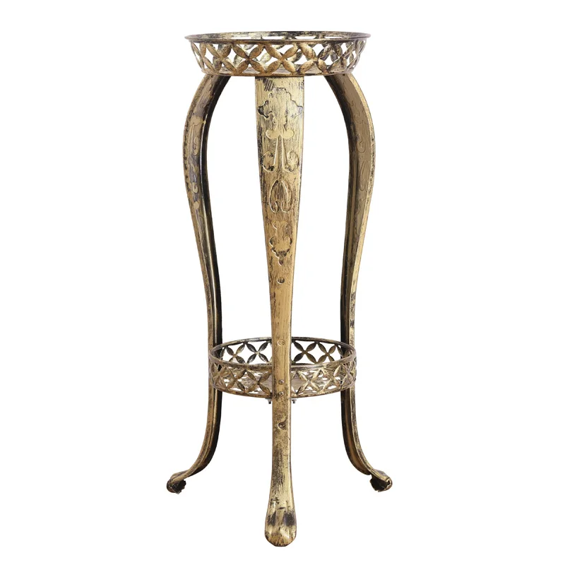 Стойка для цветов в Европейском стиле многоуровневая железная стойка цветочных