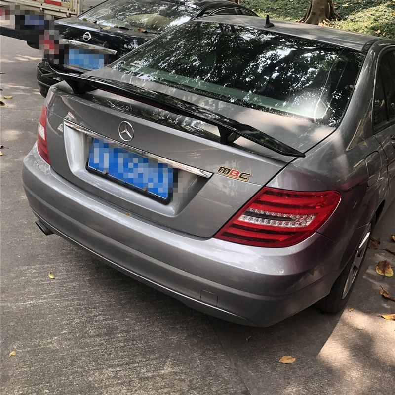 Спойлер для Benz W204 2015 2017 C180 C200 C260 C TF спойлер из АБС материала заднего крыла