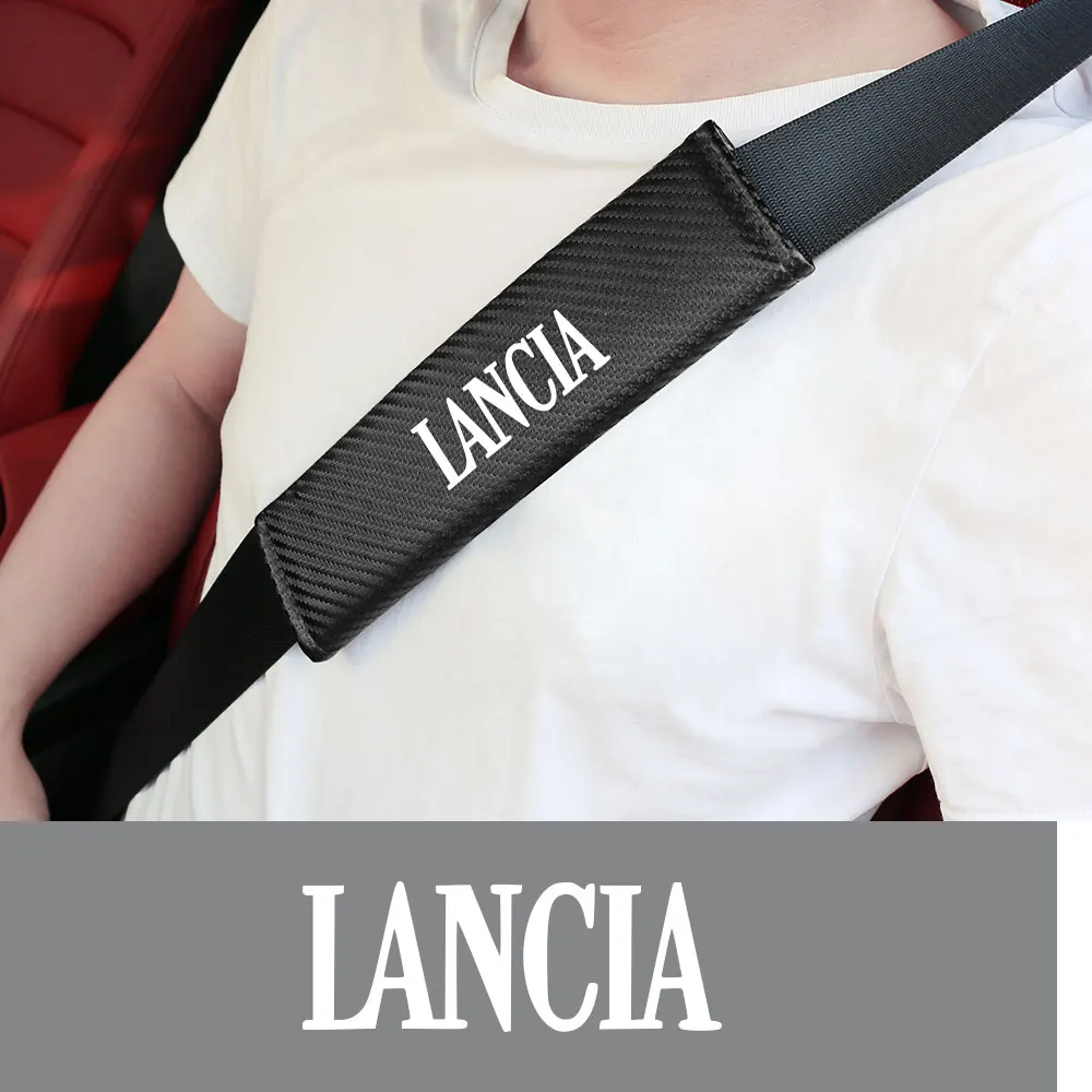2 шт. накладки на плечи автомобильного ремня безопасности для Lancia Delta STRATOS Y Phedra Thema