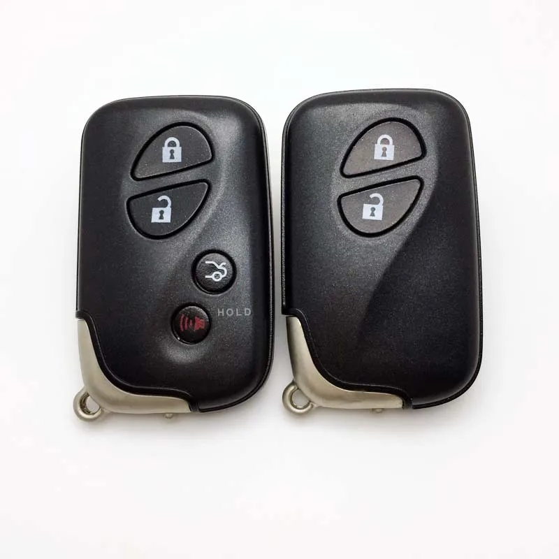Бесключевой 2/3/4 кнопки дистанционный смарт ключ брелок чехол для Lexus GS430 ES350 GS350 LX570