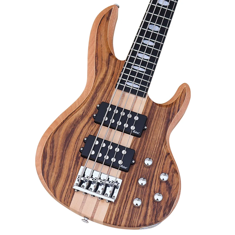 Гитара шарнирная 5 струн 43 дюйма дерево окуме гриф из Канады и клена