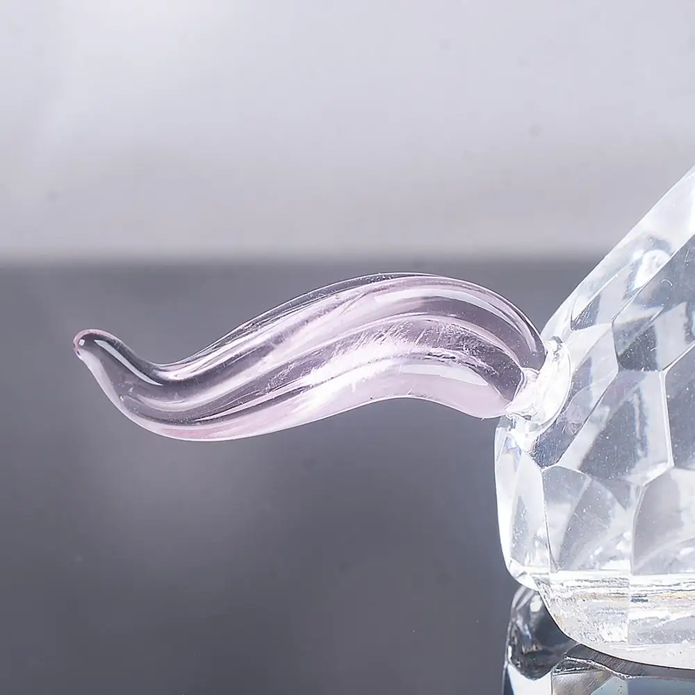 Хрустальная Милая лошадь фэн шуй стол украшение дома аксессуары рождественские